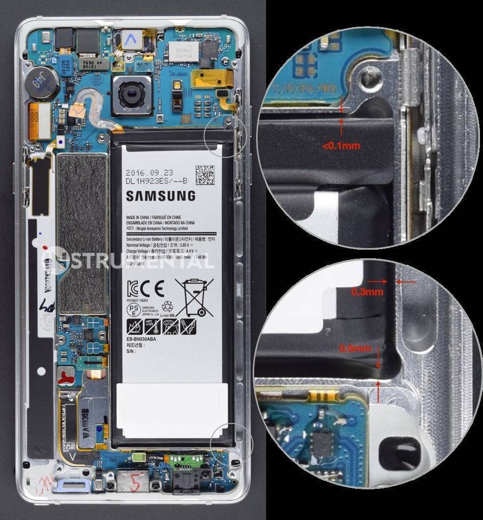 三星明知Note7有设计缺陷 却仍将其推向市场