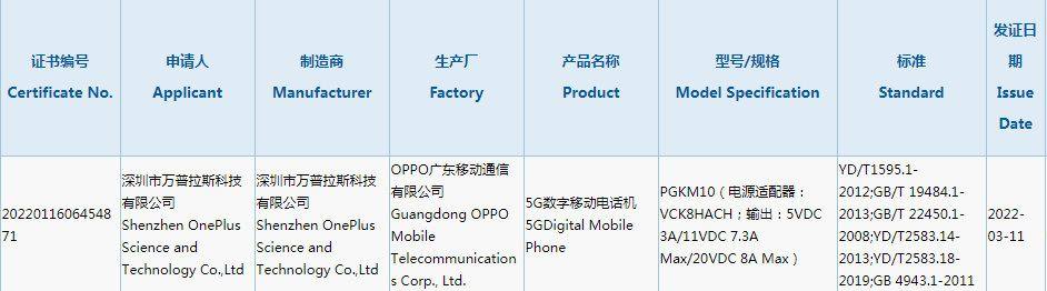 一加发布150W长寿版超级闪充,5分钟充50%,1600次寿命-充电头网