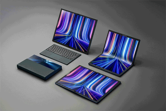 京东方：独供全球首款 17.3 英寸可折叠 OLED 笔记本电脑
