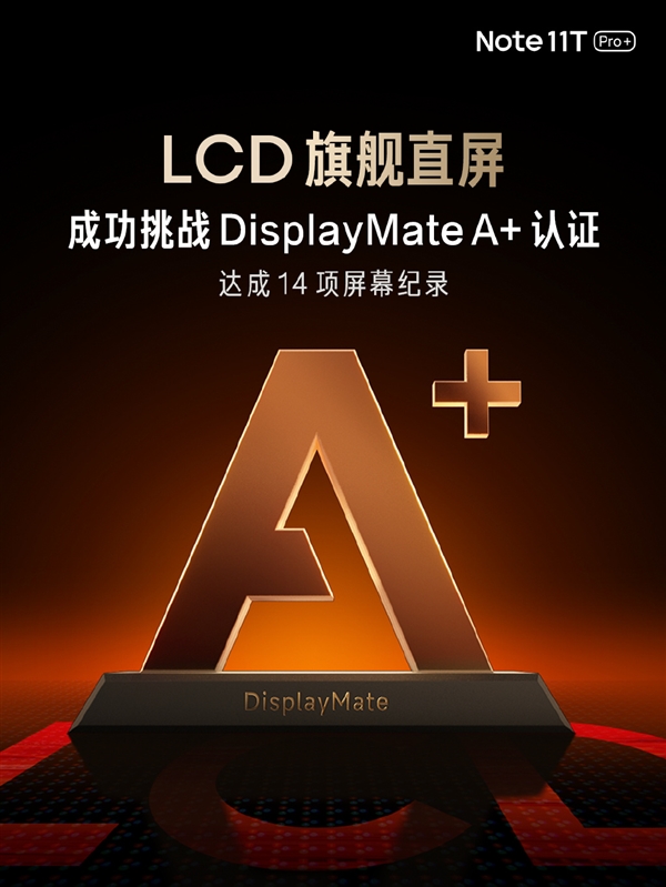 Redmi Note 11T Pro+亮相：LCD高刷屏之王