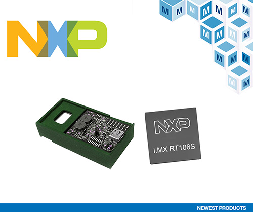 贸泽开售适用于嵌入式本地语音助手应用的NXP i.MX RT106S跨界处理器