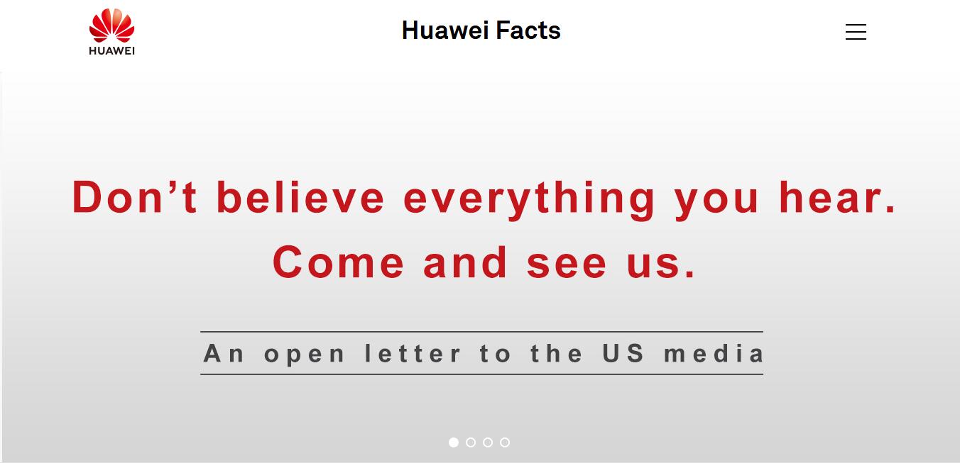 华为致美媒公开信是怎么回事？华为致美媒公开信说了什么？