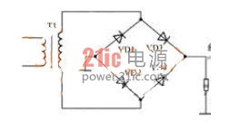 可控硅光控电路中的整流电路图