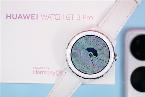 纯白精致圆表！最美华为智能手表WATCH GT 3 Pro陶瓷版图赏