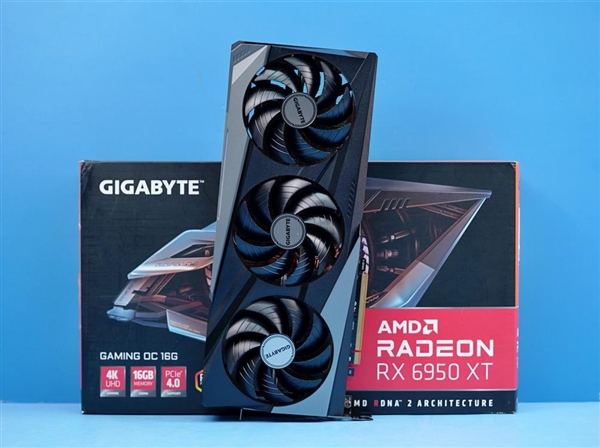 A卡性能巅峰！技嘉RX 6950 XT GAMING OC 16G显卡图赏