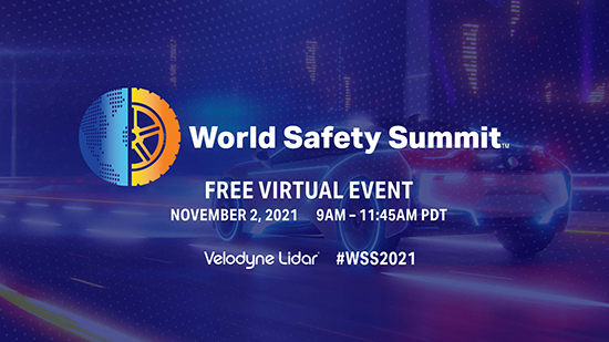 安全性、可持续性和效率成为Velodyne Lidar“自动驾驶技术世界安全峰会”首要议题