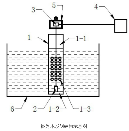 一种测量波动大介质液位的浸入式液位计