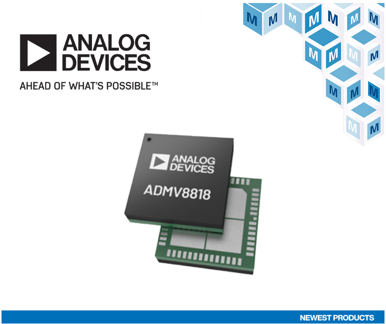 贸泽开售Analog Devices ADMV8818