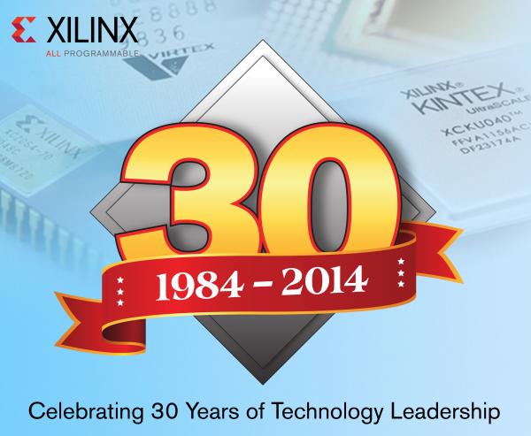 Xilinx3500项专利、60项行业第一喜迎30周年