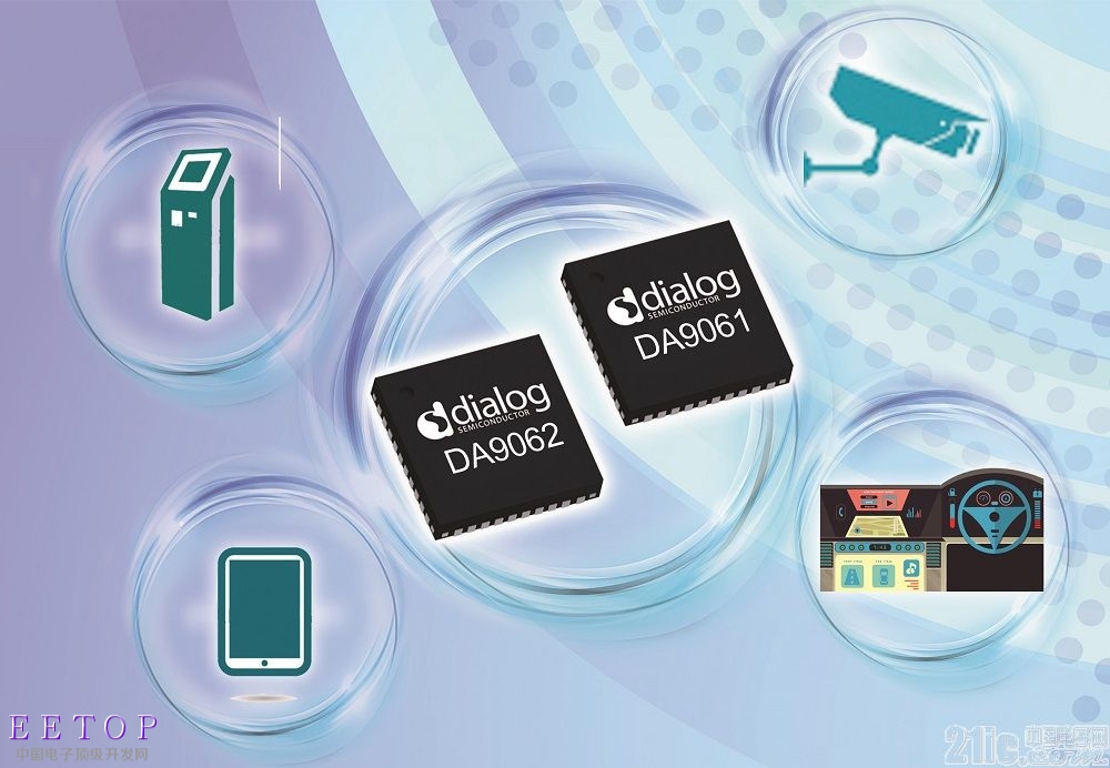 Dialog系统PMIC可为任何单核或双核ARM Cortex A系列