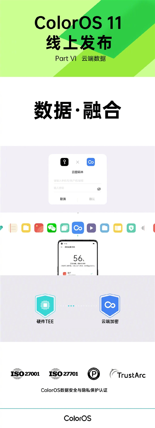 ColorOS 11支持微信聊天记录云备份：手机丢了也能找回来