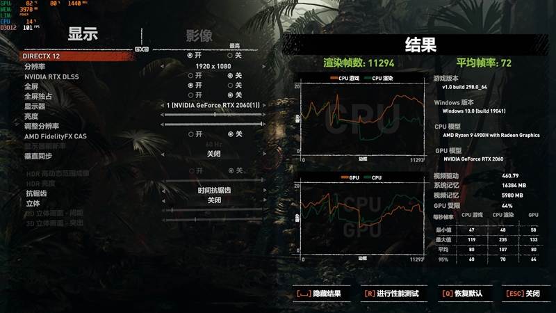 20款游戏实战！酷睿i7-10750H、锐龙9 4900H到底谁更强？
