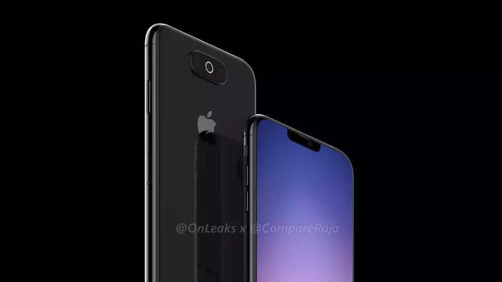 三摄放中间，一起来看2019新款iPhone原型机