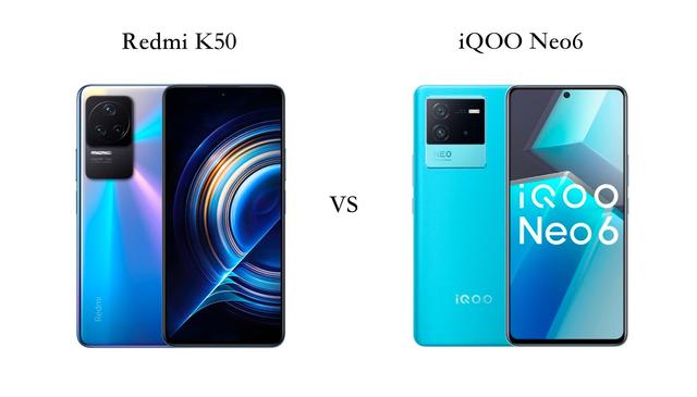 Redmi K50 与 iQOO Neo6 全面对比：优缺点一目了然