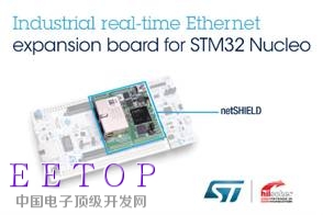 意法半导体与Hilscherto合作提供可扩展的多协议工业以