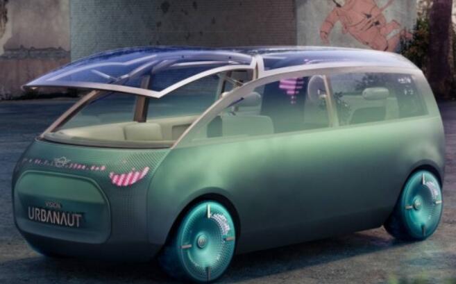 MINI Vision Urbanaut畅想微型迷你厢式自动驾驶汽车未来