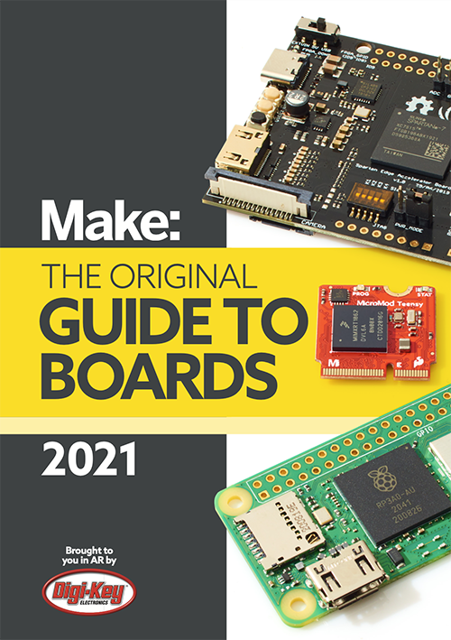Digi-Key 和Make：发布 2021 年开发板指南和配套增强现实 app