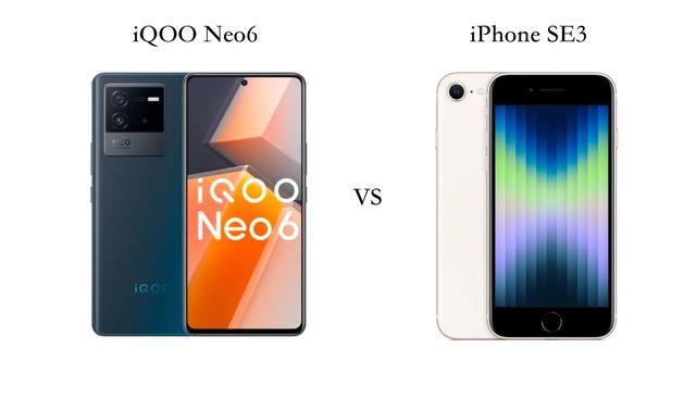 iQOO Neo6 与 iPhone SE3 全面对比：区别很明显