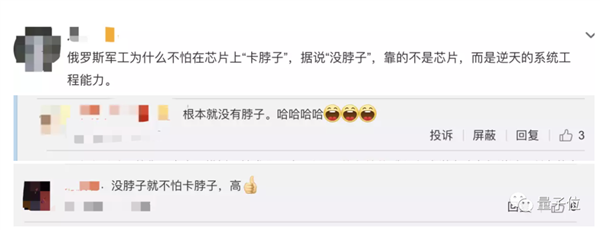 为什么俄罗斯不怕芯片卡脖子？因为……没脖子！