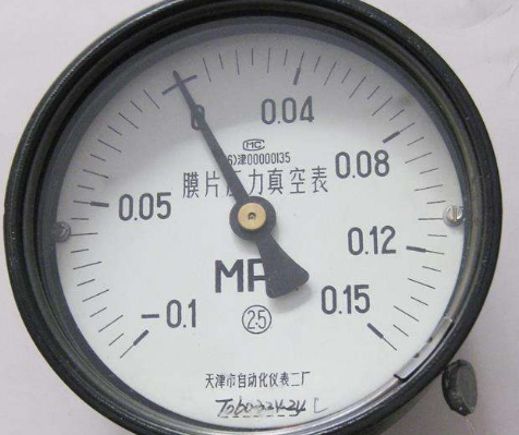 膜片压力表的结构原理