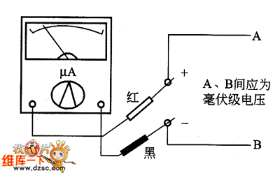 用小电流挡测量小电压