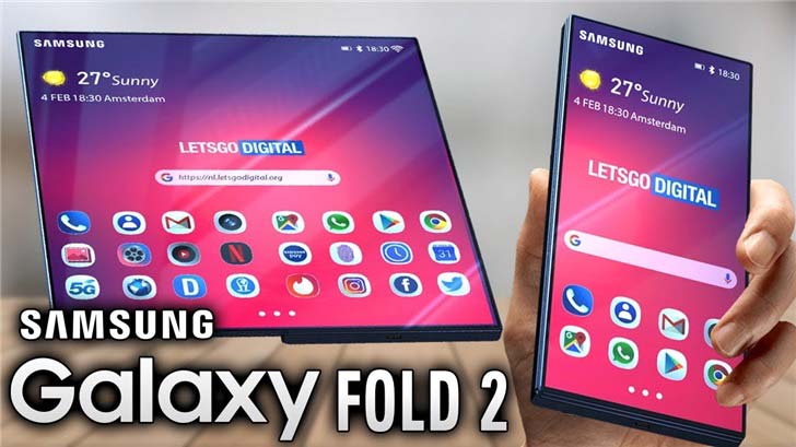 三星Galaxy Fold 2将首配屏下摄像：价格与Fold一致