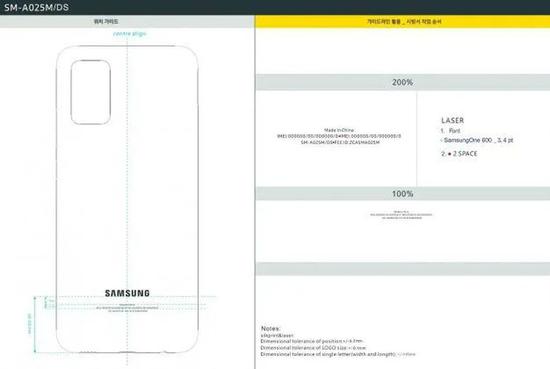 三星Galaxy A02s过FCC认证 3GB内存+5000mAh大电池