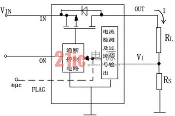 过流保护的负载开关结构图