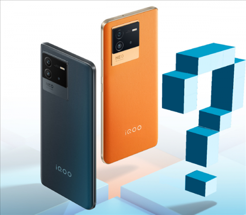 iQOO Neo6双色官方图公布：云阶三摄 辨识度十足