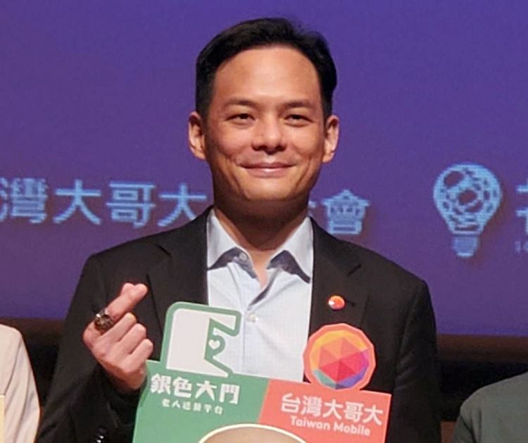 台湾大哥大总经理林之晨。王君毅摄