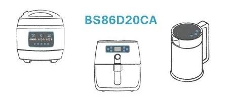 HOLTEK新推出BS86D20CA高抗干扰A/D Touch MCU