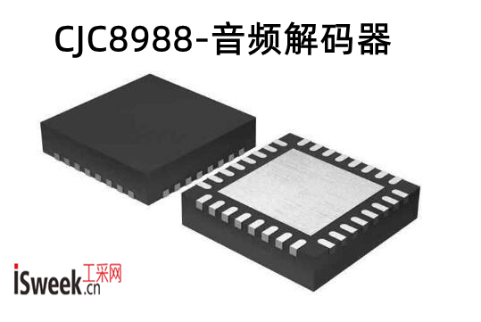 高质量音频编解码器芯片CJC8988（WM8988）