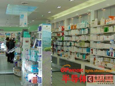 药店中如何应用LED灯照明