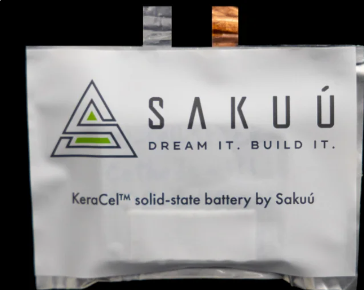 Sakuú Corporation开发3Ah锂金属固态电池 将能量容量提高100倍