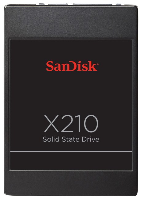 闪迪高性能X210 SSD加强固态硬盘产品线