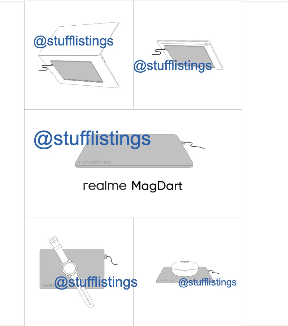 realme的磁性无线充电方案MagDart或可支持多种设备