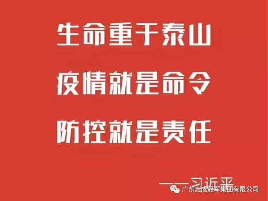众志成城 团结一心