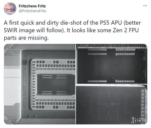 PS5主机内部die芯片照片首曝并不支持无限缓存技术！