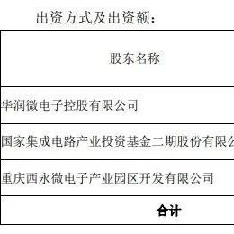 大基金出手，国内或将再添一座12英寸晶圆厂