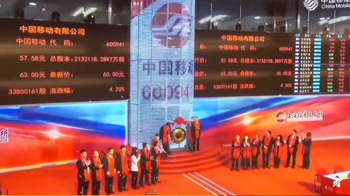 中国移动今日上市，企查查显示其分支机构超6万家