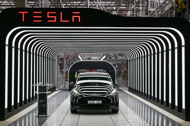 市场认为Tesla 46800电池可望为三元电池创新格局。法新社