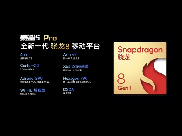 骁龙8性能巅峰！黑鲨5 Pro发布：4199元起