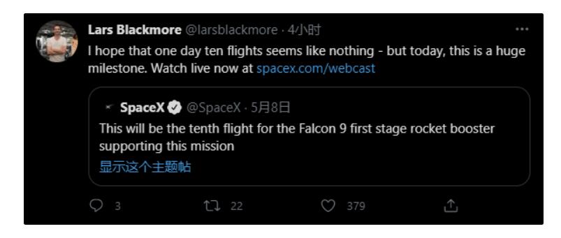 马斯克的骄傲：SpaceX 再发 60 颗星链卫星，第一枚