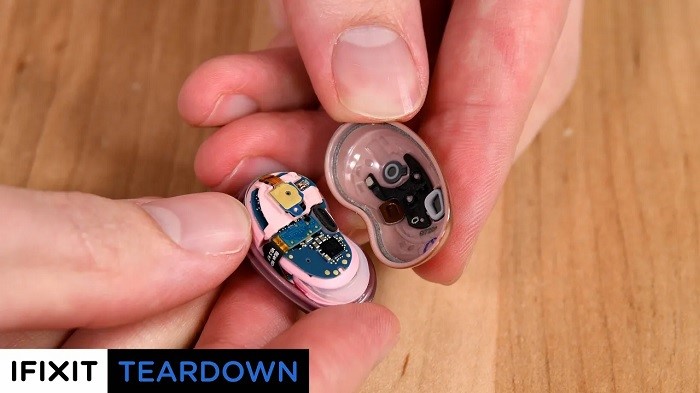 iFixit拆解三星Galaxy Buds Live耳机