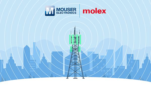 贸泽电子联手Molex推出全新内容网站探索天线应用和战略