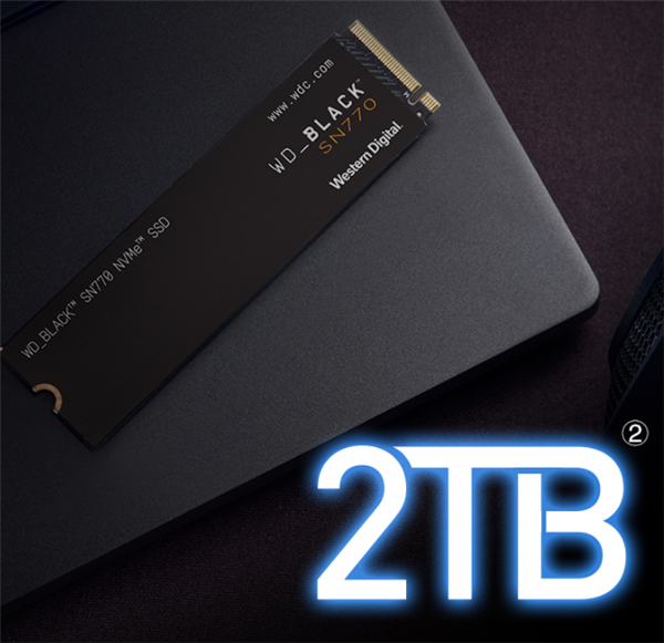 西部数据入门级PCIe 4.0 SSD SN770国内上市：1TB只需869元