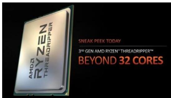 AMD64核128线程HEDT平台或亮相CES