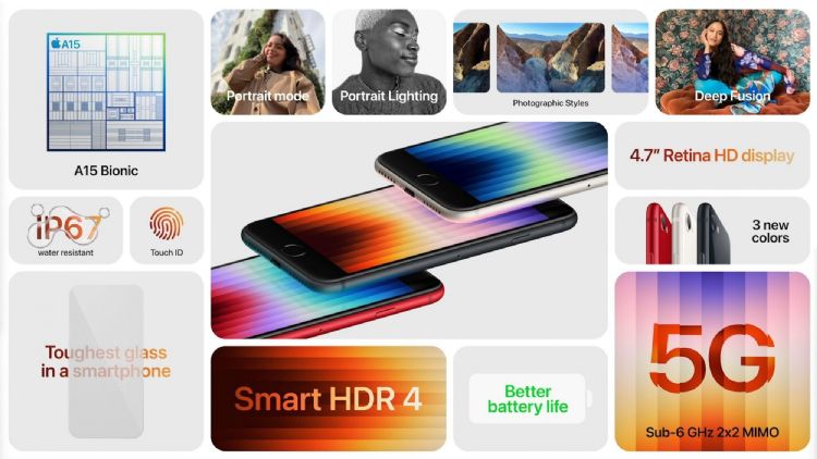 新iPhone SE 3亮点少 5G不支持毫米波
