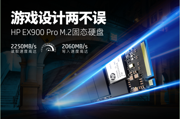 电竞玩家固态，HP EX900 Pro M.2上市！