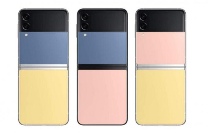 三星推出Galaxy Z Flip 3色彩定制款智能手机